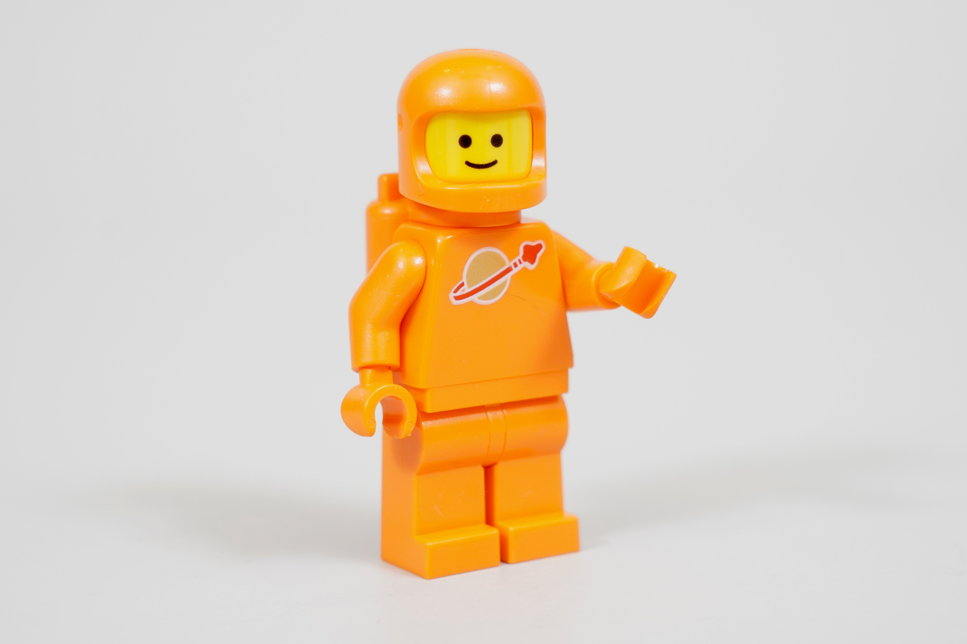 LEGO Classic Space astronaut orange