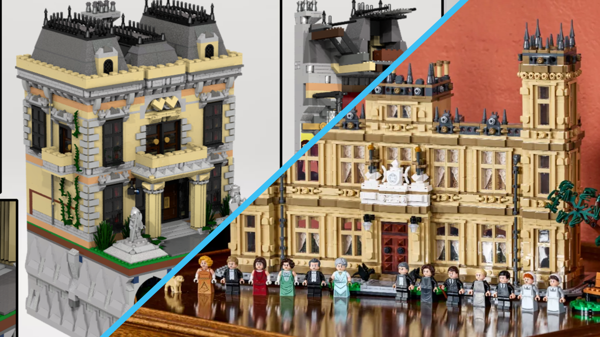 LEGO Downton Abbey can be Wayne Manor, even with a Batcave