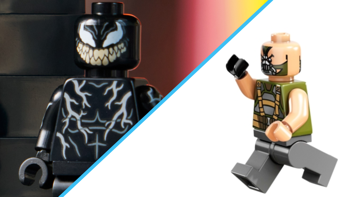 LEGO Marvel may not have a Tom Hardy minifigure, but DC does