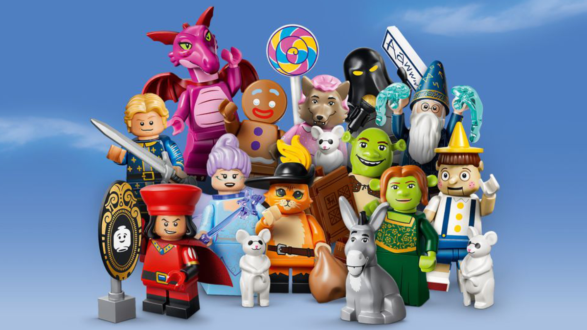 Which LEGO Shrek minifigures will be the hardest to find?