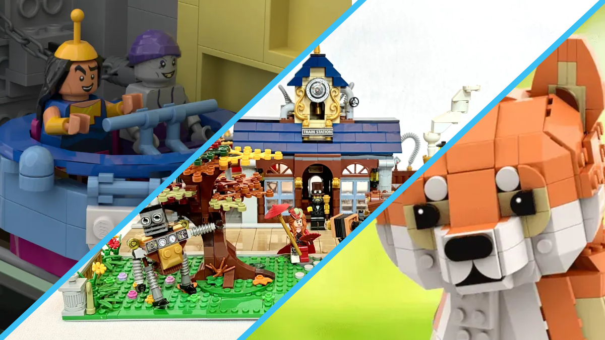 Disney and dogs pick up steam on LEGO Ideas