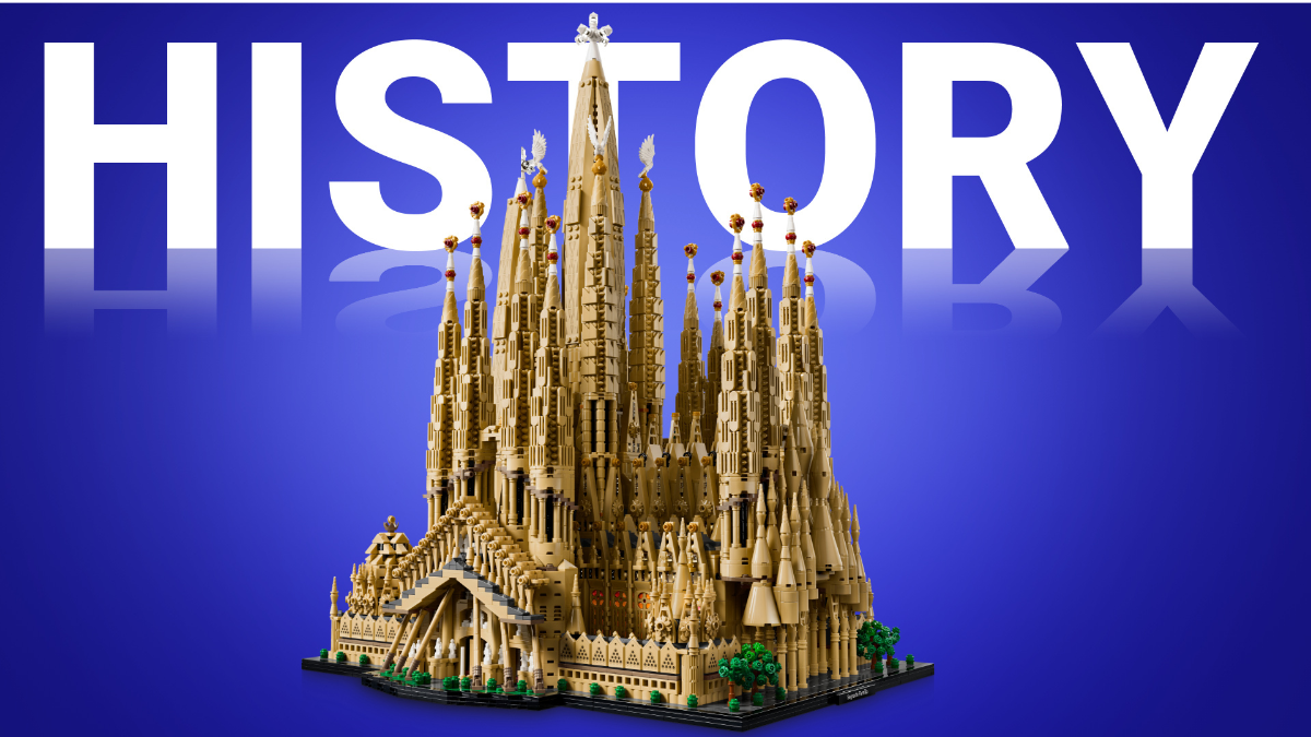The history behind LEGO Sagrada Familía