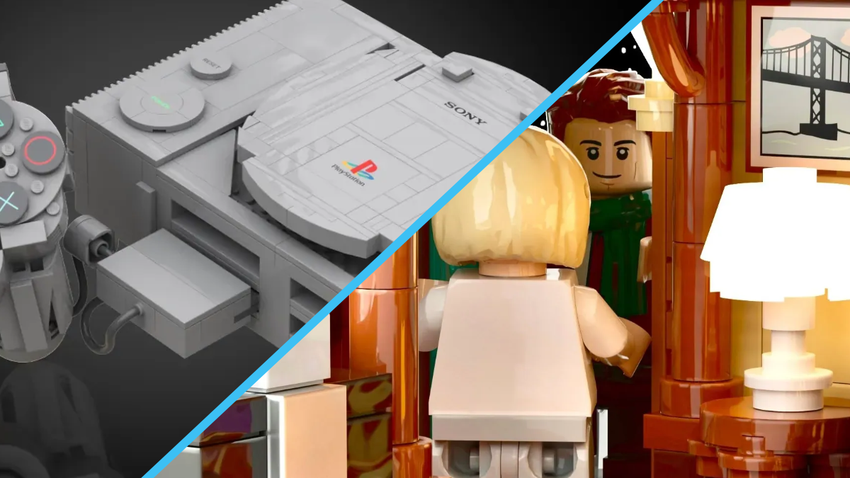 LEGO Ideas welcomes Sony console and festive favourite