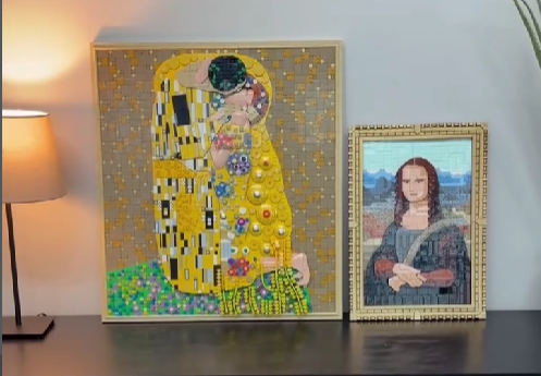 LEGO Klimt størrelsessammenligning 1