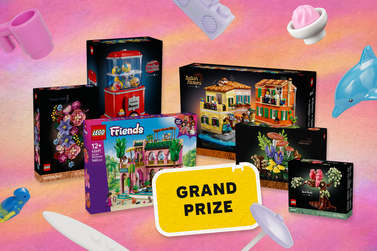 LEGO paradisa LEGO Ideas challenge prizes