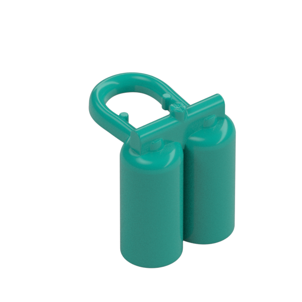 Classic Space air tanks teal