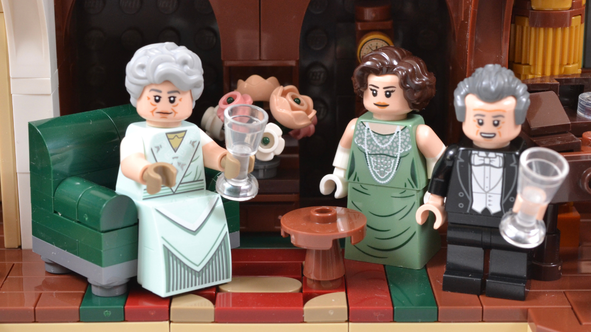 LEGO says Downton Abbey's skirts are the solution… for now