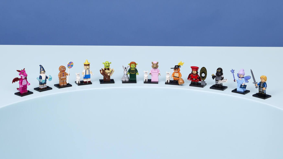 The new LEGO Shrek minifigures are perfect for Castle fans