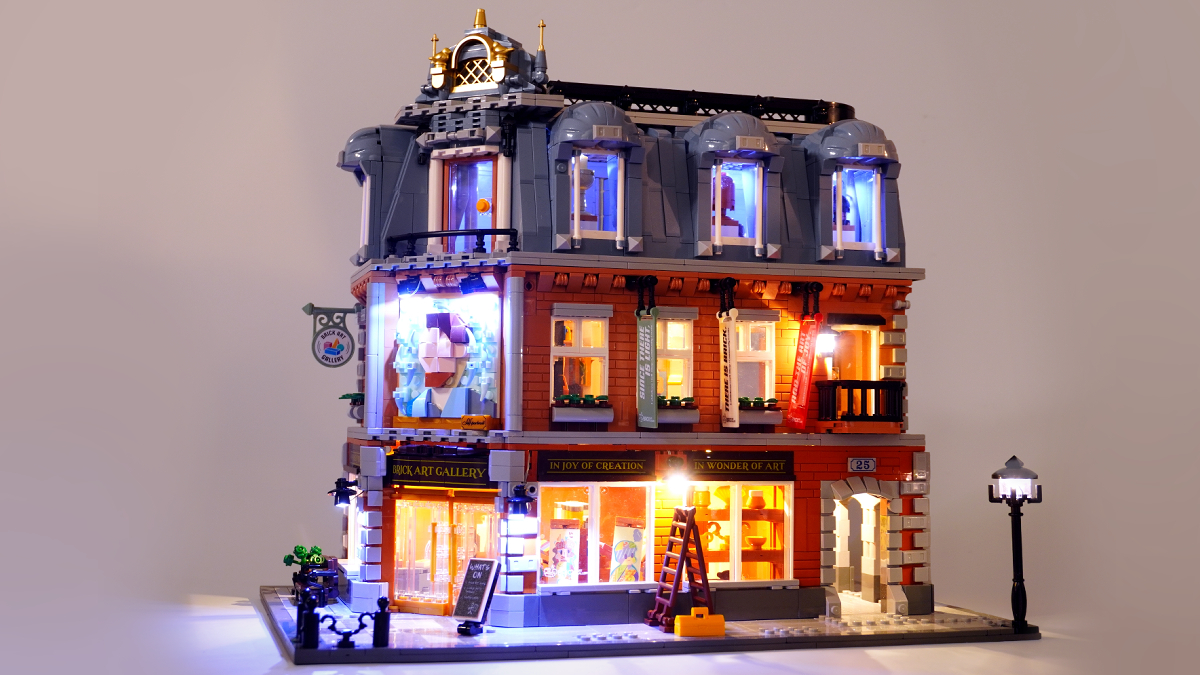Lumibricks Brick Art Gallery is gorgeous but fiddly
