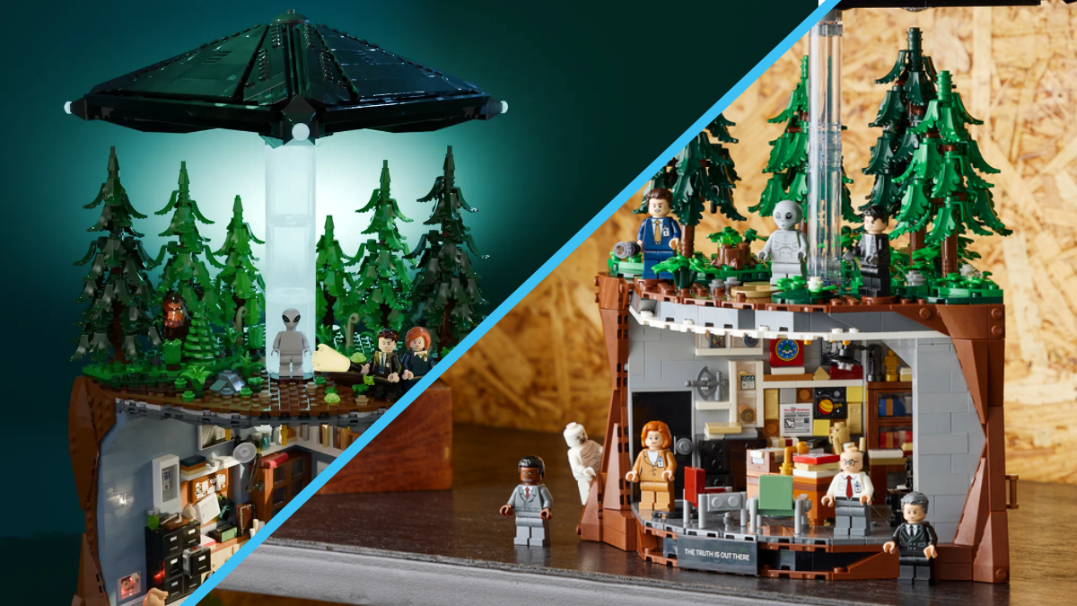 How different is LEGO Ideas 21369 X-Files from the original fan design?