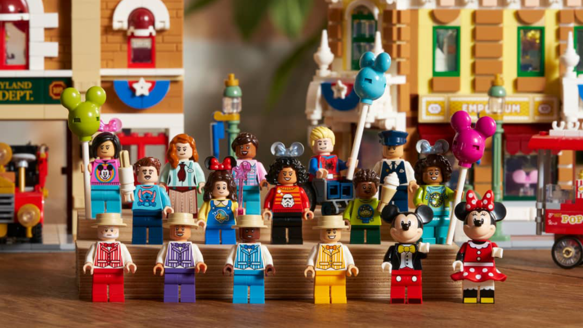 Alle in LEGO enthaltenen Minifiguren DisneyDas neueste Set