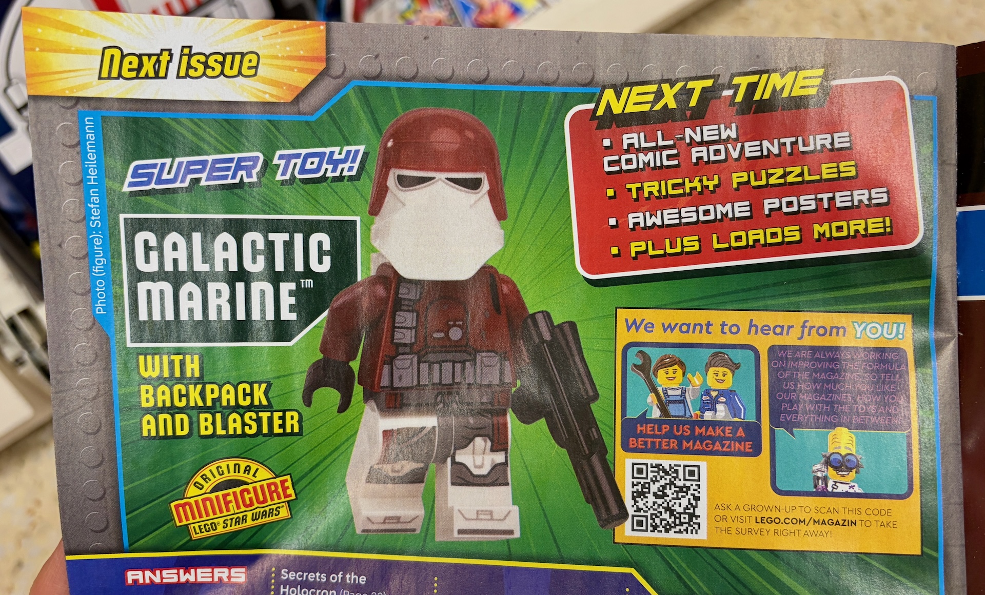 LEGO Star Wars Issue 139 magazine preview Galactic Marine