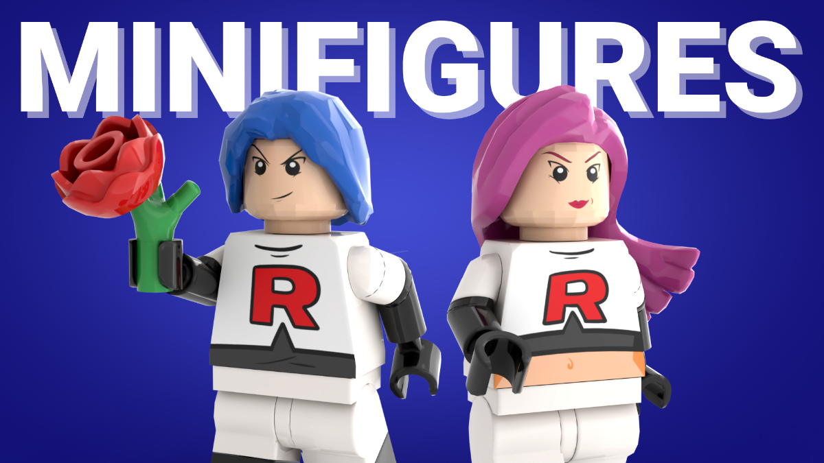 What would a LEGO Pokémon minifigure series look like?