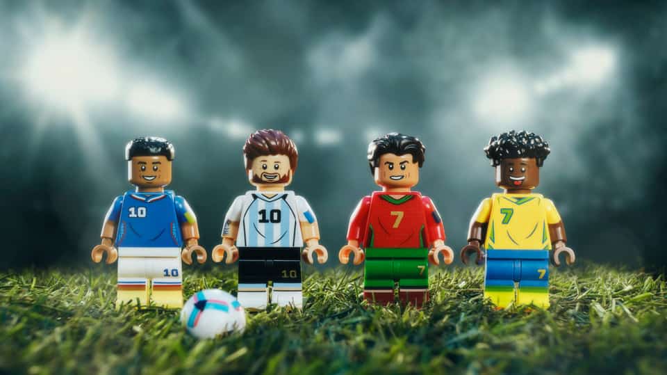 Ronaldo is out, Messi is flying: How LEGO’s World Cup stars are faring