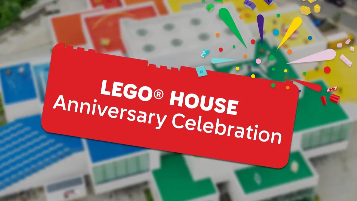 LEGO House 10th anniversary challenges now live