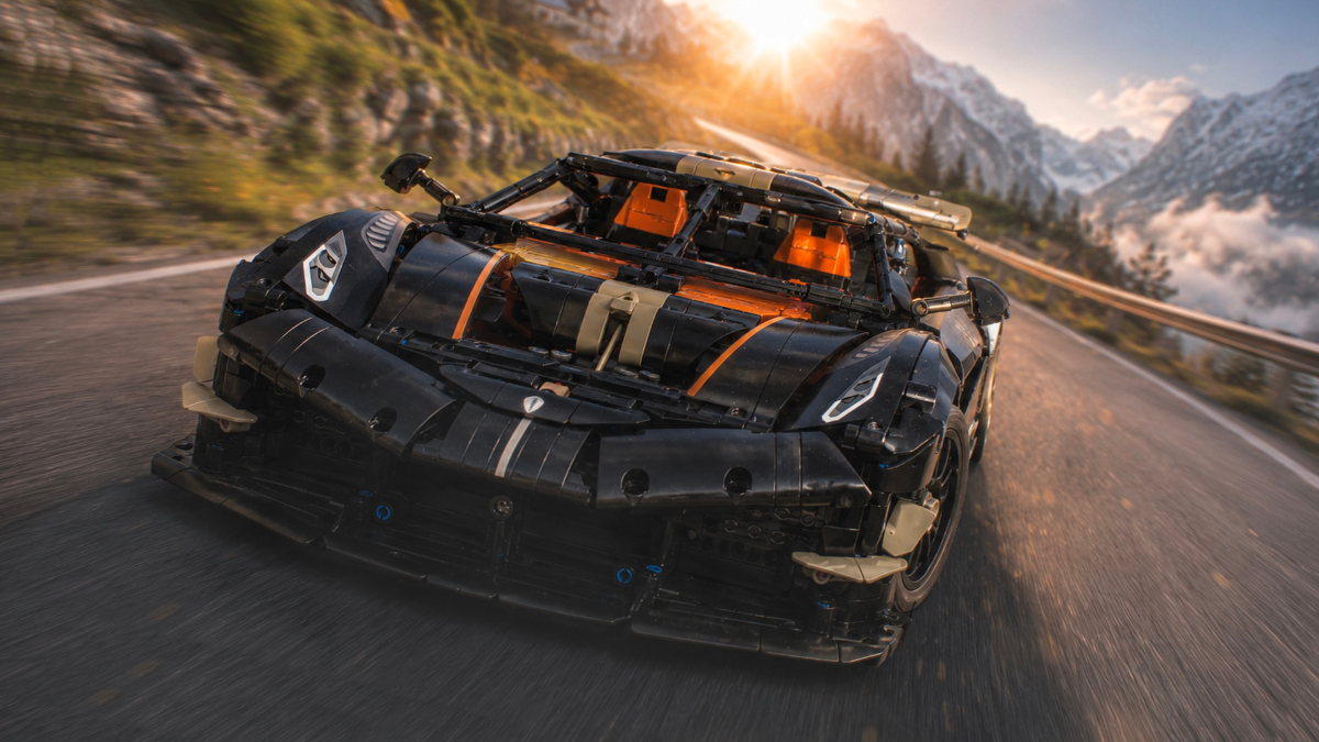 LEGO Technic 42232 Koenigsegg Sadair’s Spear Megacar review