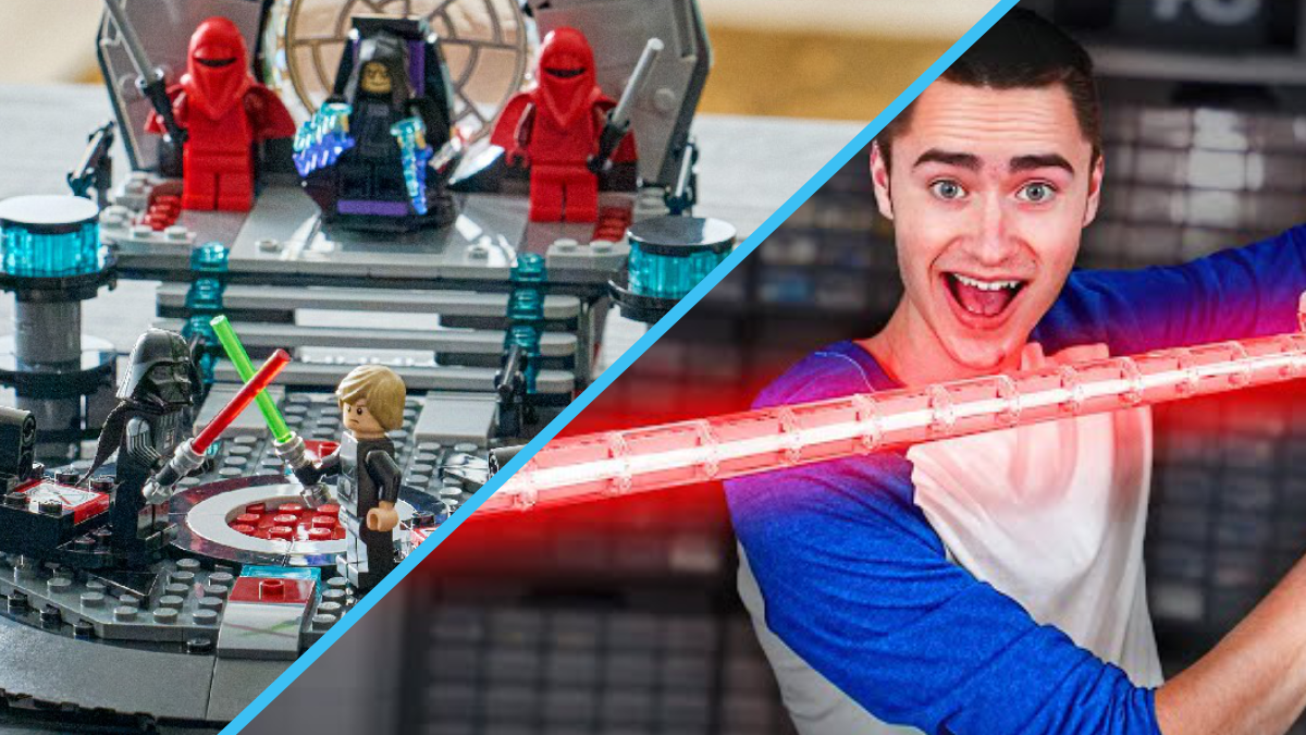 LEGO YouTuber builds functional SMART Play lightsaber – and it's not cheap