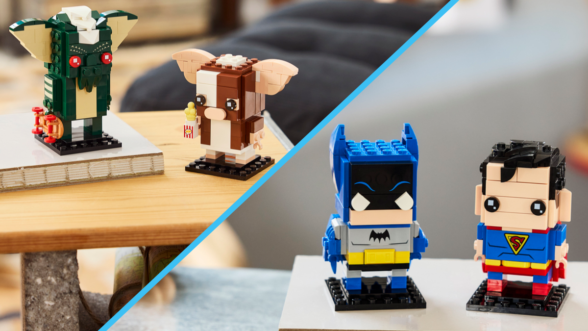 LEGO DC en Gremlins BrickHeadz onthuld