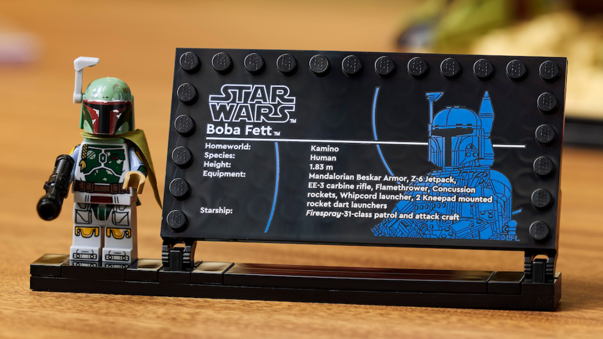 LEGO clarifies new Boba Fett minifigure arm colour confusion