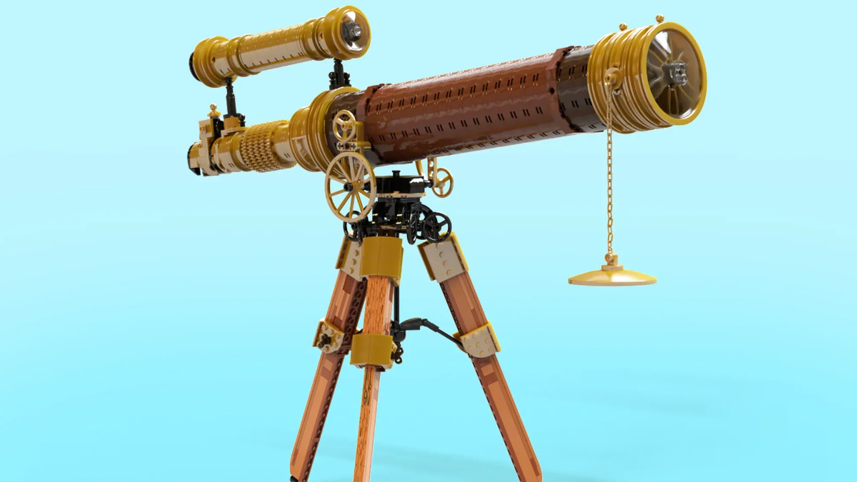 'Working' vintage telescope joins second LEGO Ideas 2026 review