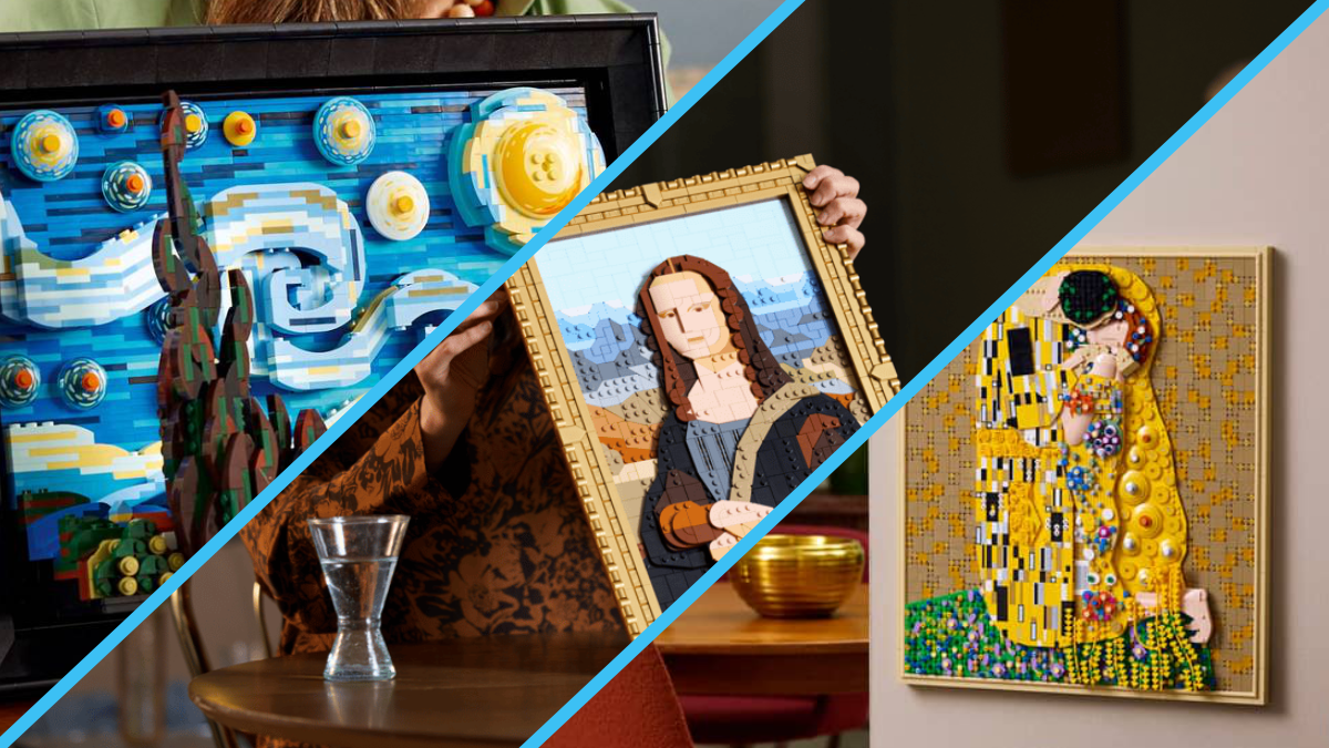 Every famous artwork recreated in LEGO bricks