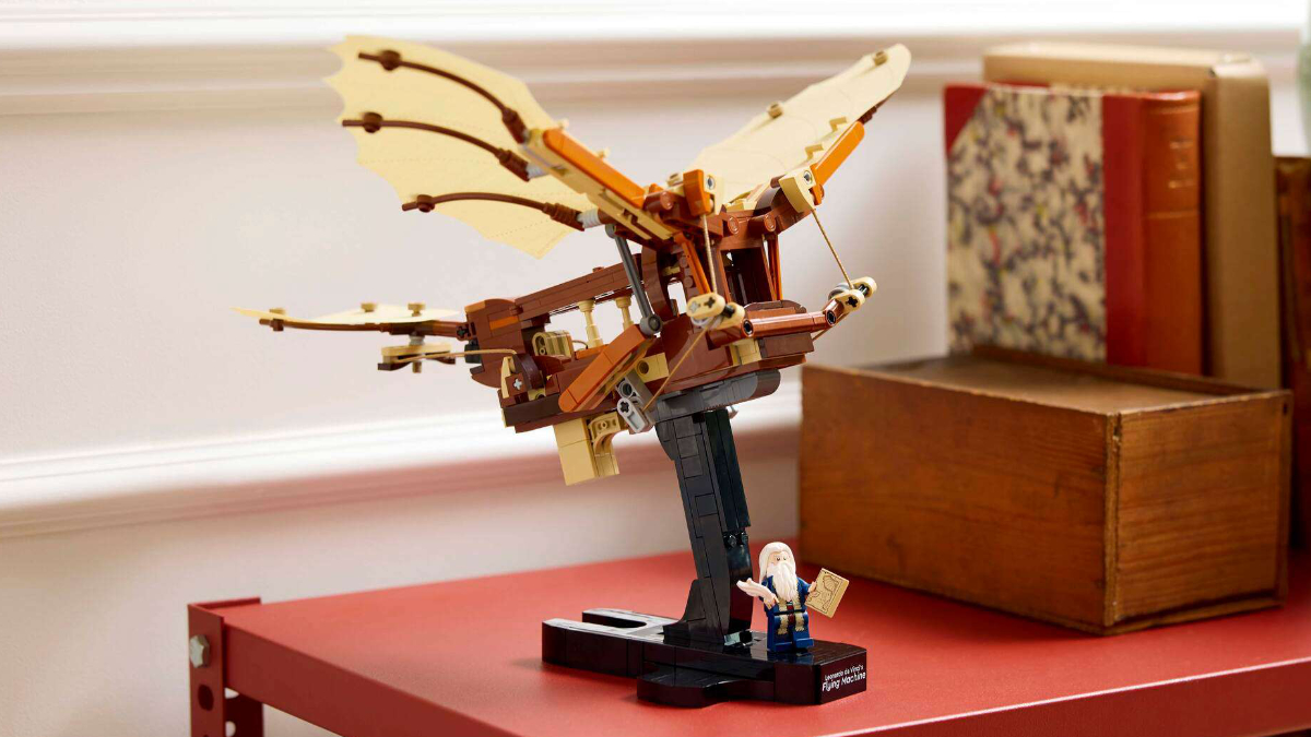Obtén un 20% de descuento en la Máquina Voladora de Leonardo da Vinci.