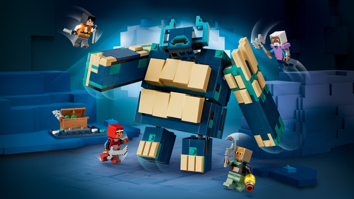 LEGO Minecraft 21591 The Twisted Warden Battle revealed
