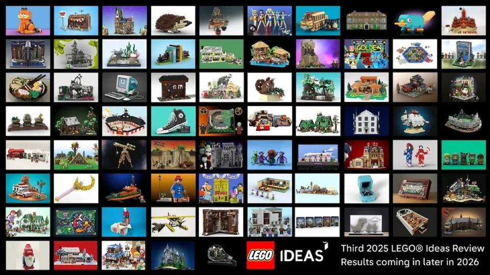 68 LEGO Ideas projects rejected in third 2025 review