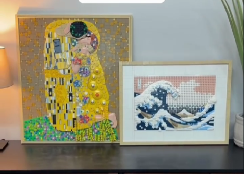 LEGO Klimt størrelsessammenligning 3
