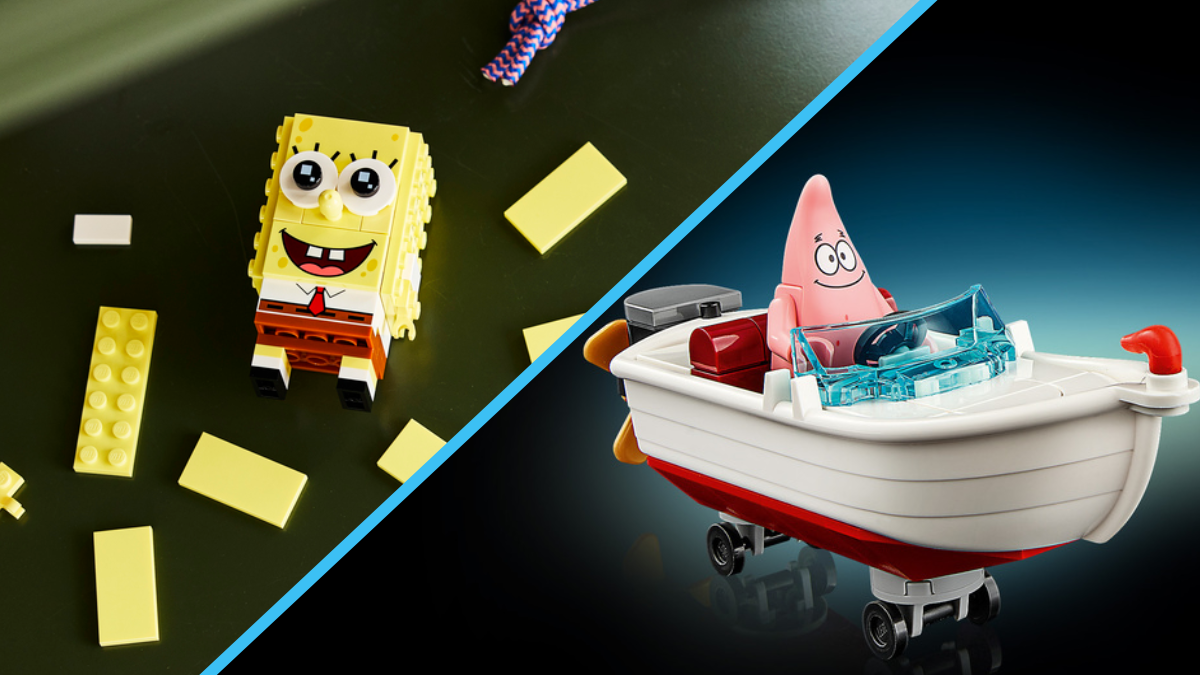 You can build your own LEGO Patrick Star before SpongeBob returns