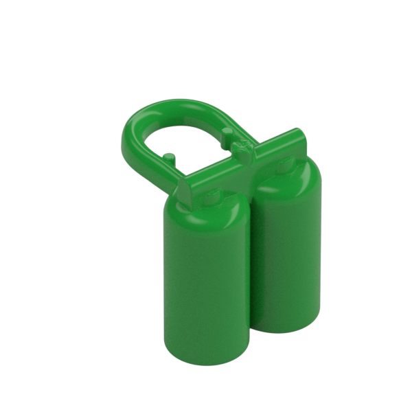 Classic Space air tanks bright green