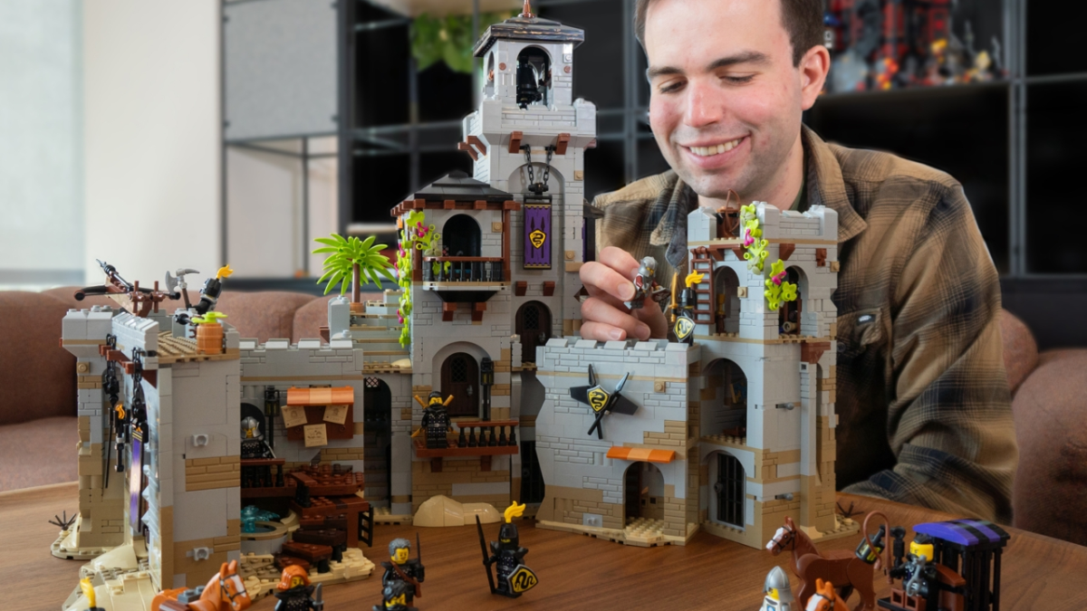 LEGO BrickLink Series 8 was 'ready for another big castle'