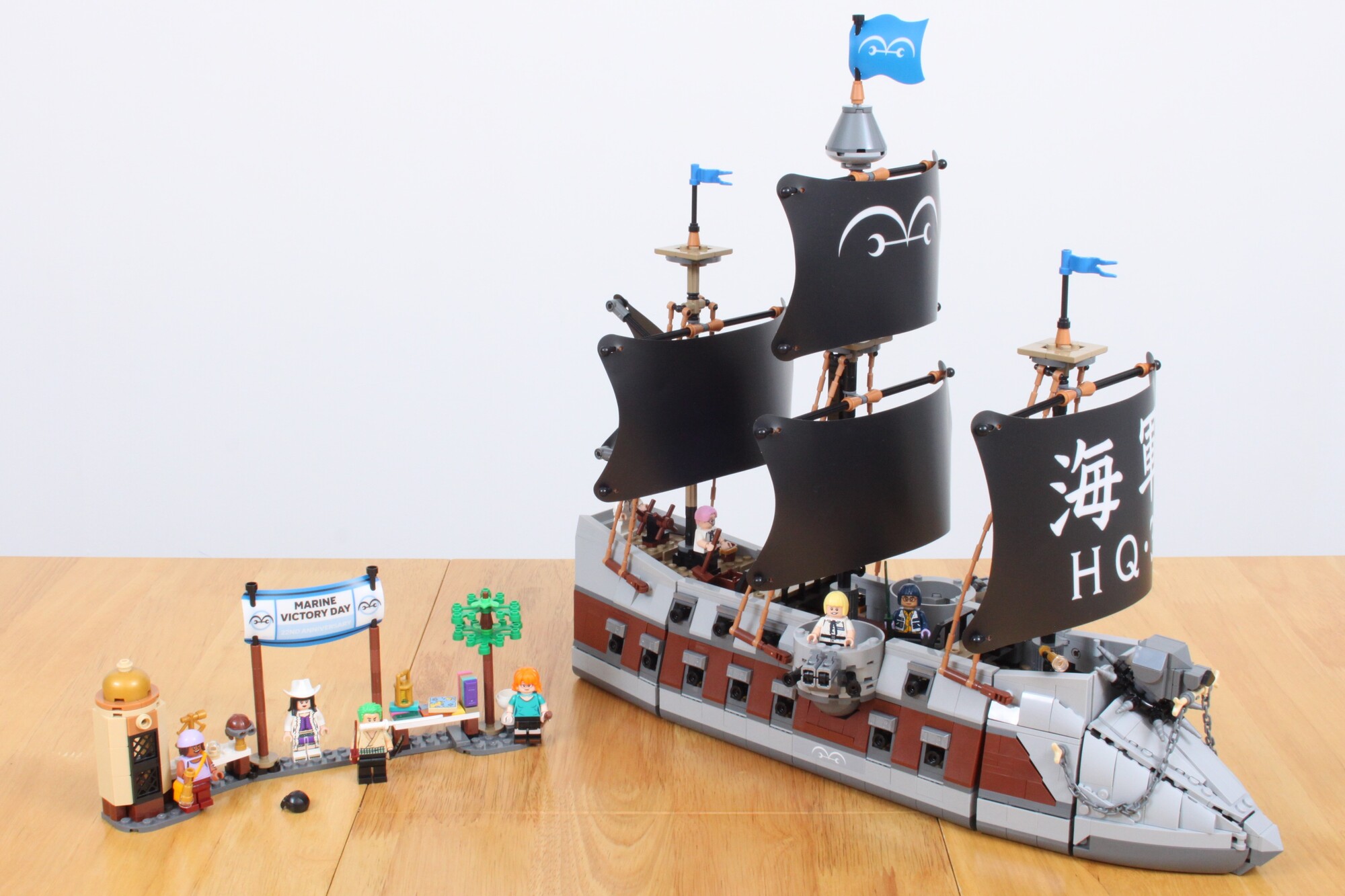 lego one piece 75646 Garps Marine Battleship review (1)