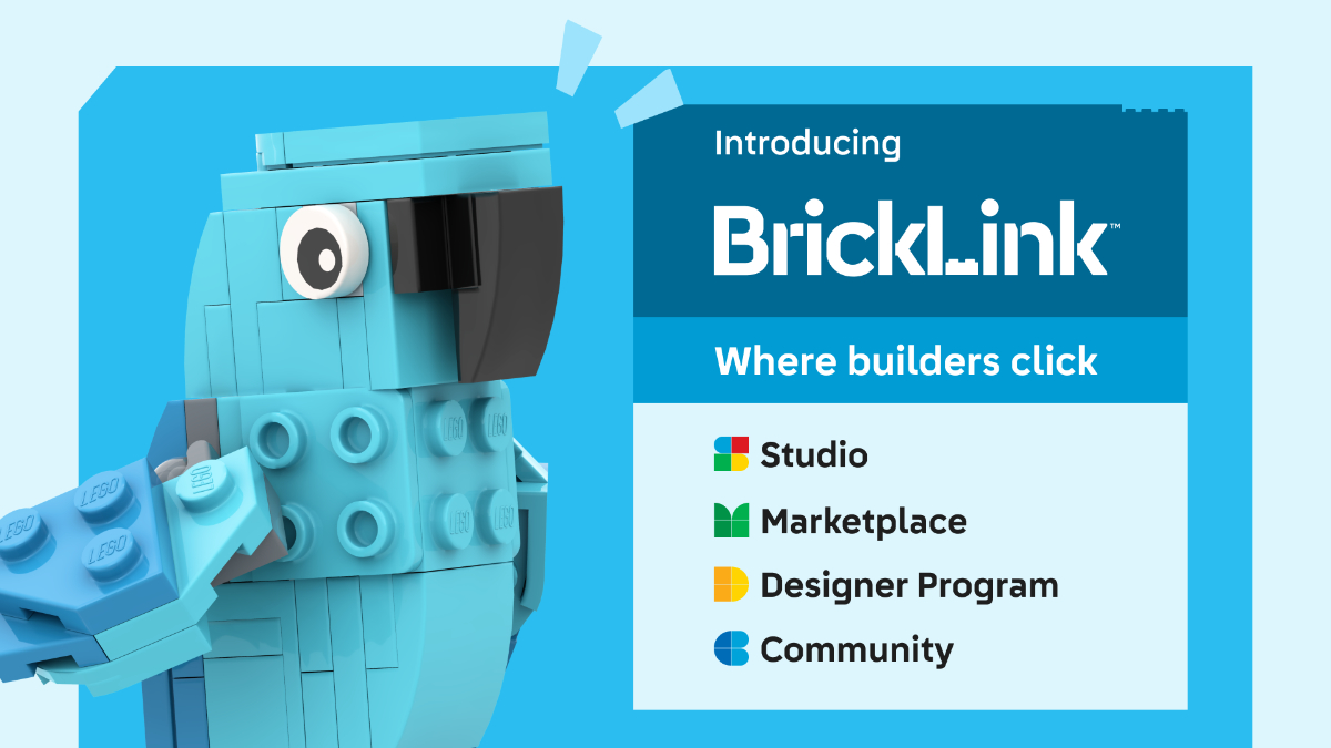 LEGO BrickLink reveals refreshed logo, icons and terms