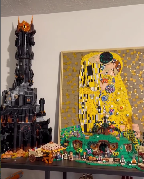 LEGO Klimt størrelsessammenligning 2