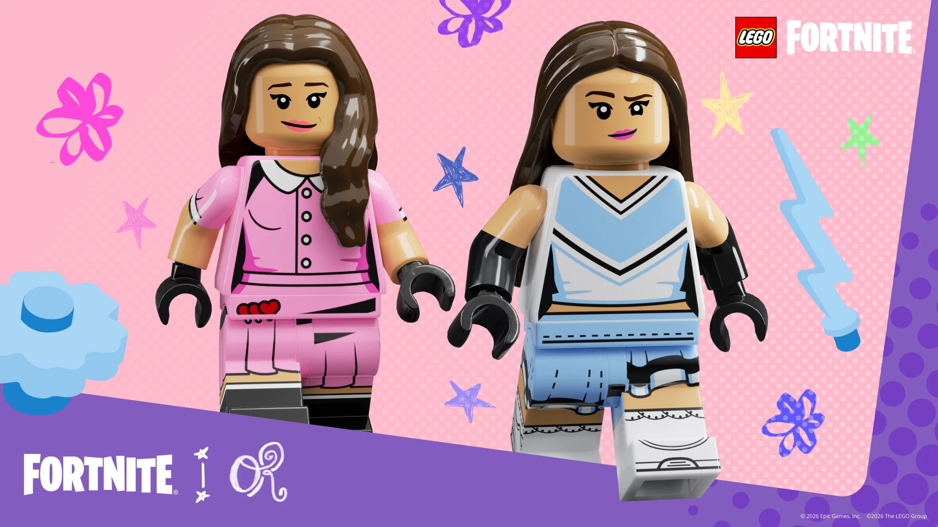 Fortnite Olivia Rodrigo LEGO outfits