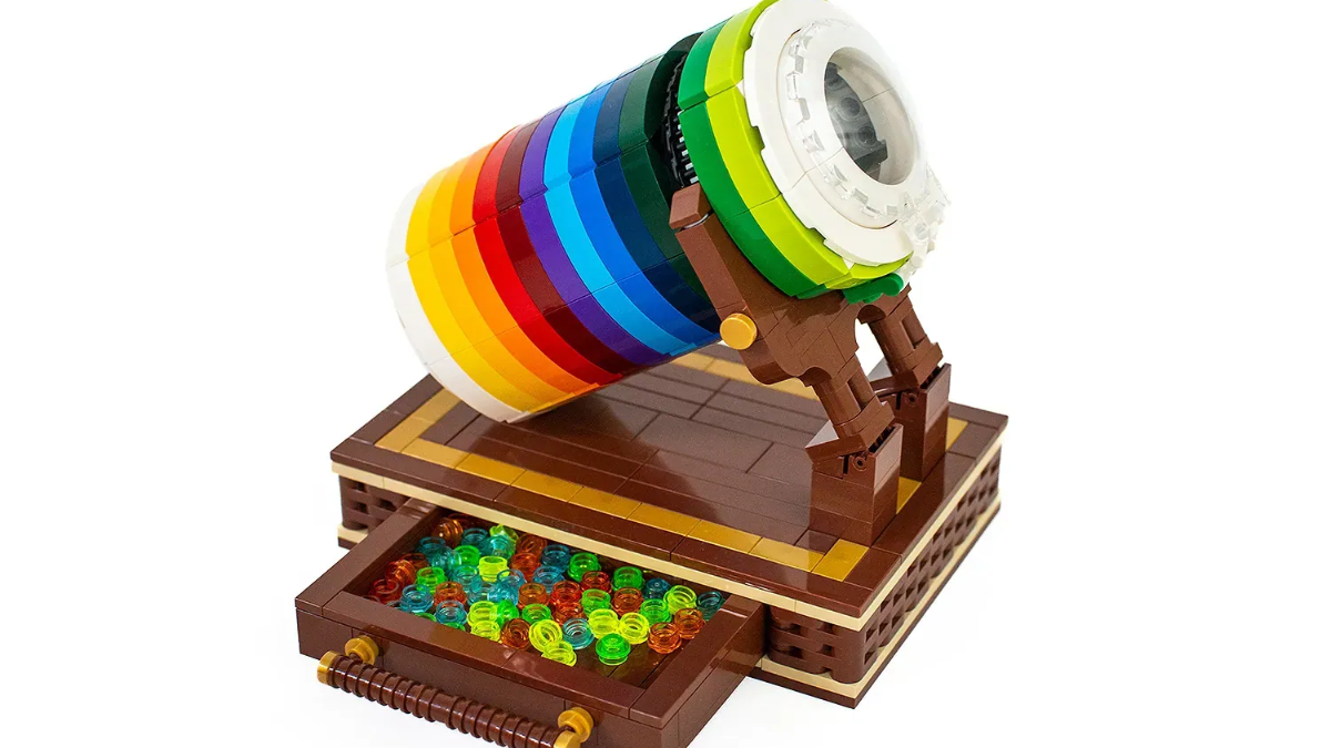 LEGO Ideas luce brillante con este caleidoscopio