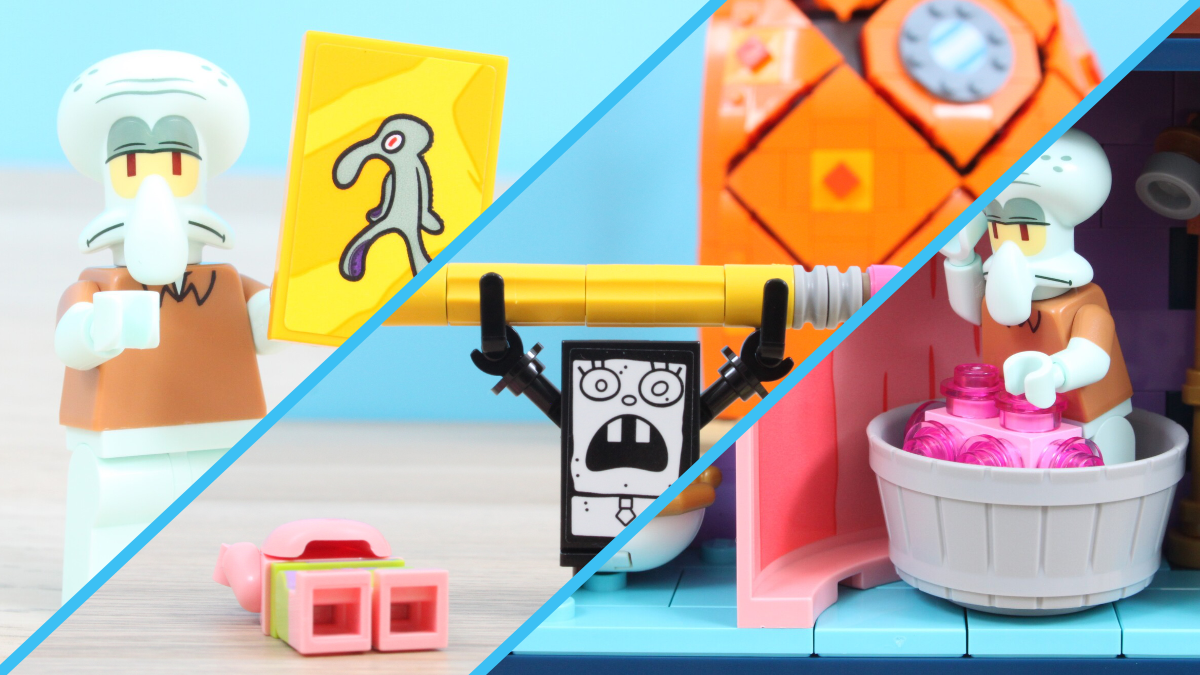 Sceny, które możesz stworzyć z zestawem LEGO SpongeBob Kanciastoporty 2026