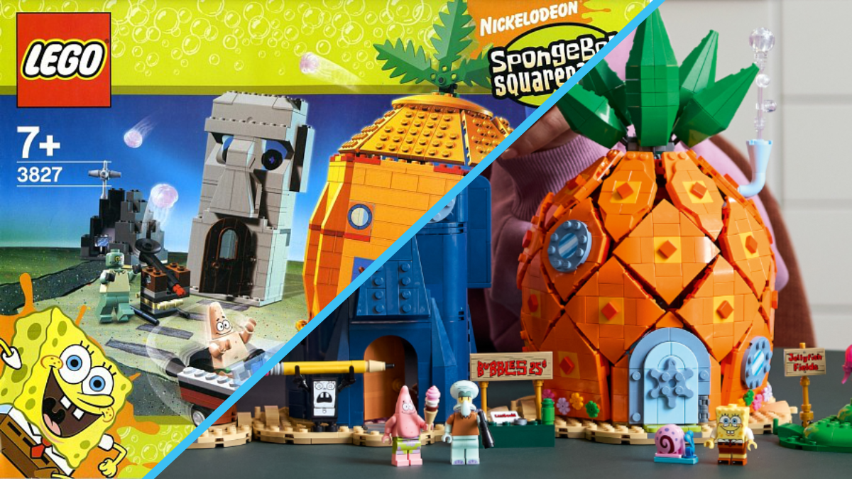 The rise, fall and return of LEGO SpongeBob SquarePants