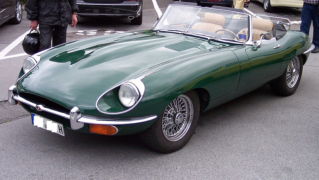 WIKIMEDIA COMMONS Jaguar E-Type