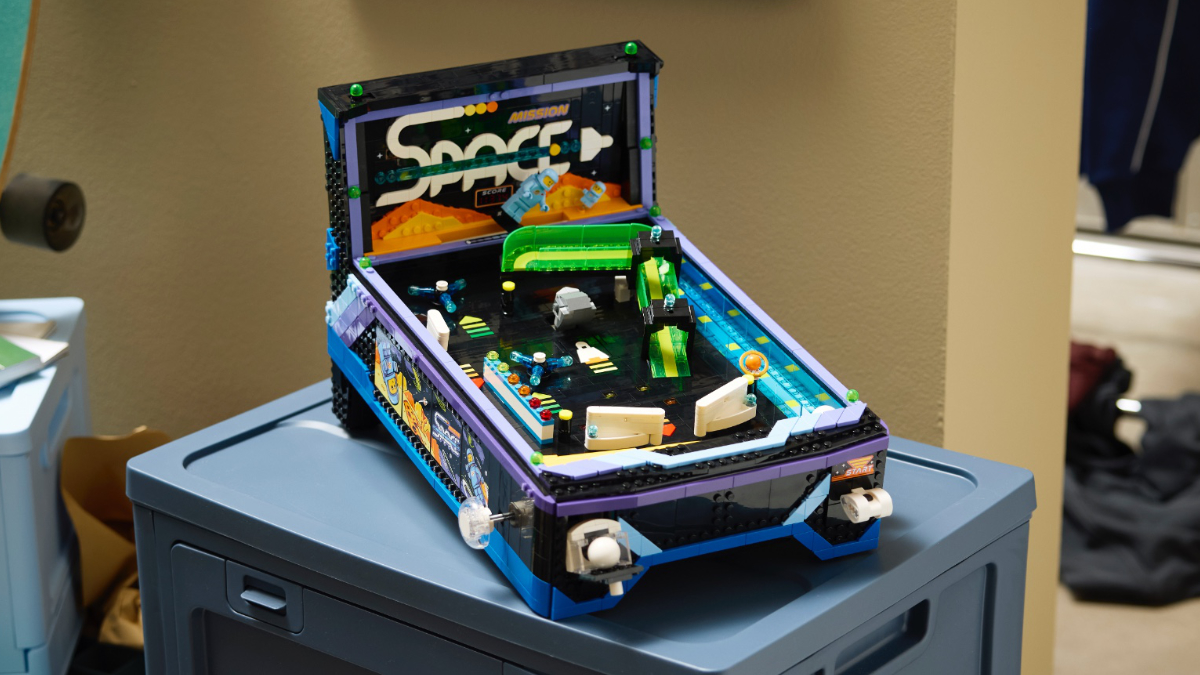 LEGO Icons 11374 Arcade Pinball Machine revealed