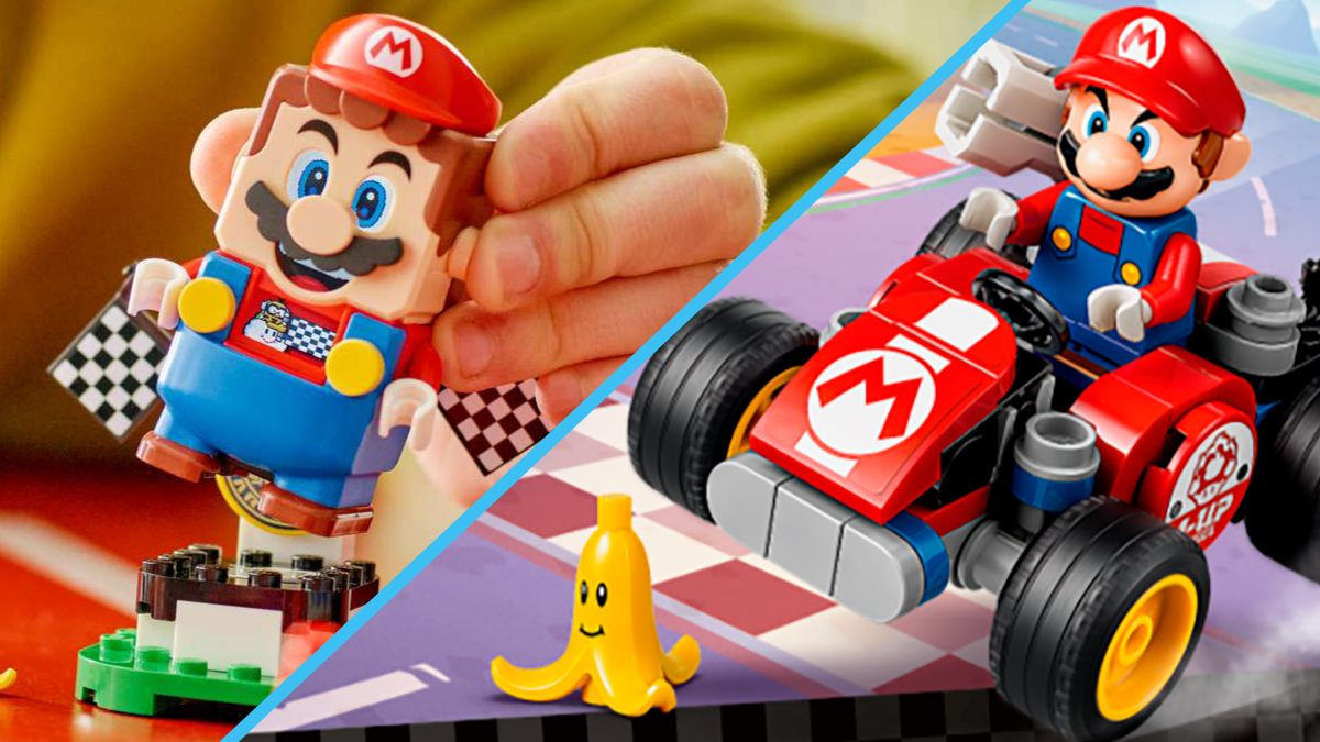 How do LEGO Super Mario minifigures compare to Interactive figures?