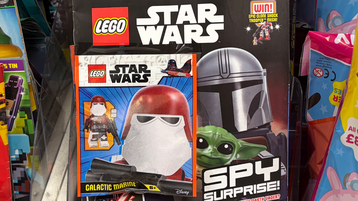 LEGO Star Wars Le magazine Galactic Marine est enfin disponible au Royaume-Uni.