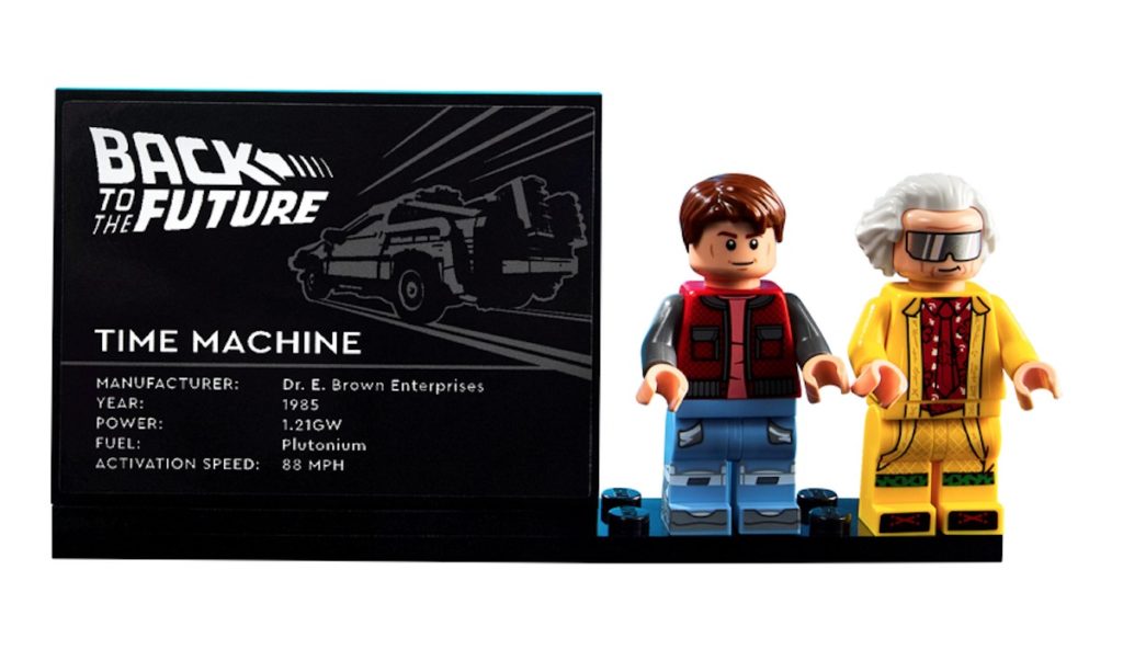 10300 Zurück in die Zukunft Zeitmaschinen-Minifiguren 1024x603