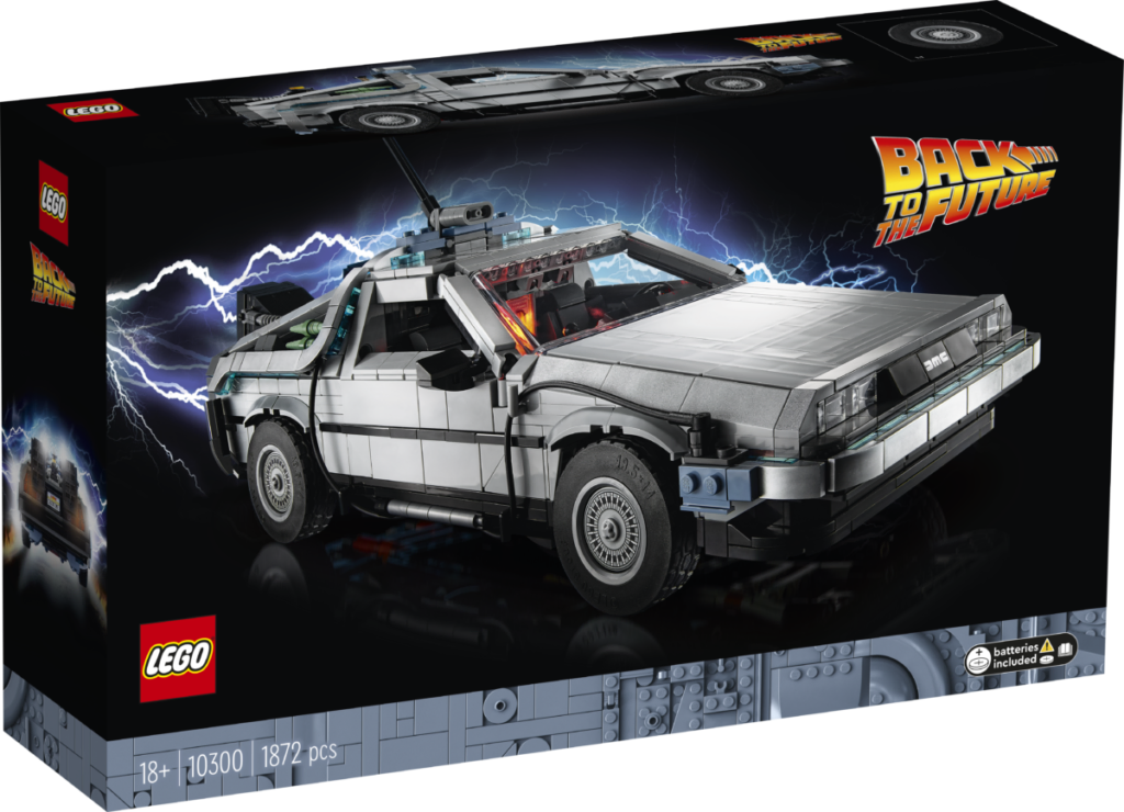 How the original LEGO DeLorean influenced 10300 Ba... LEGO 21103 Back ...