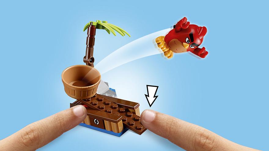 The Brick Castle: LEGO The Angry Birds Movie Piggy Pirate Ship Set 75825  Review