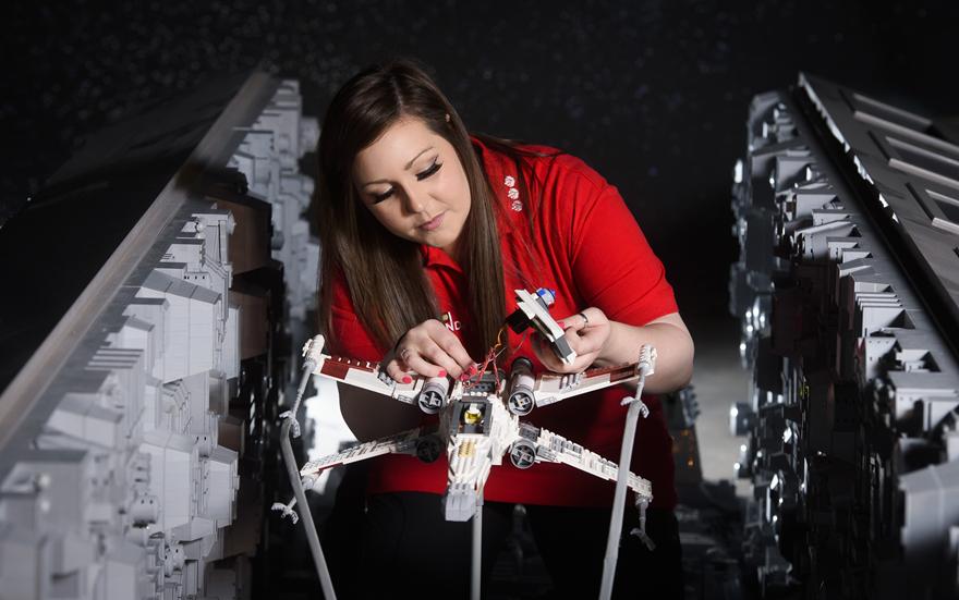 7 One of the worlds biggest ever LEGO Star Wars models installed at the LEGOLAND Windsor Resort