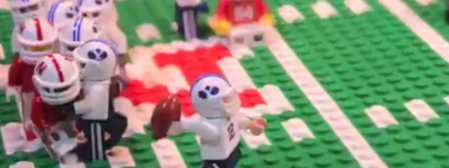 College Football highlight in LEGO goes viral