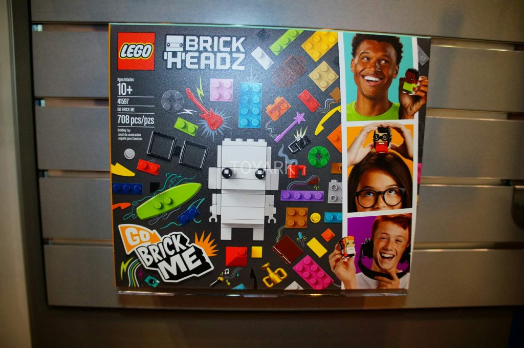 LEGO BrickHeadz 41597 Go Brick Me box