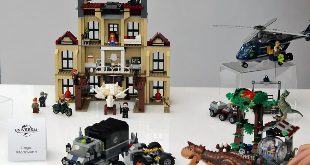 Inside LEGO Jurassic World 75930 Indoraptor Rampage at Lockwood Estate